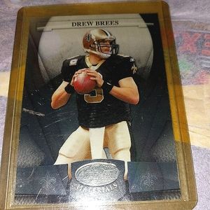 2008 Leaf Certified Materials Drew Brees Card